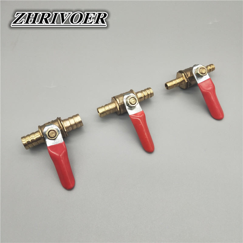 Spoke Nipple Brass - 6mm-12mm Schlauchtülle Inline Messing Wasser Öl