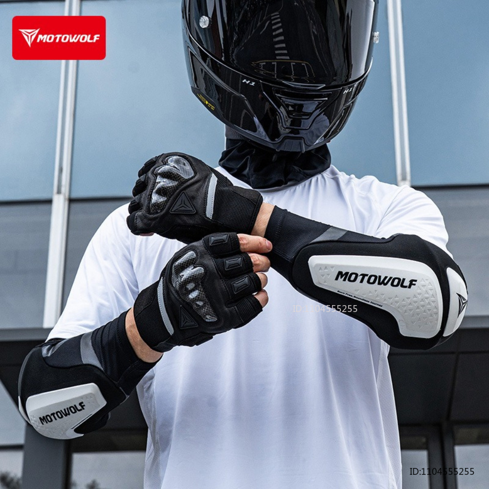 Mountain Biking Elbow Pads - Motorrad-Ellbogenschoner Atmungsaktiver Elastischer Motocross-Ellbogenschutz MTB-Radsport-Ellbogenschutz Armstulpe