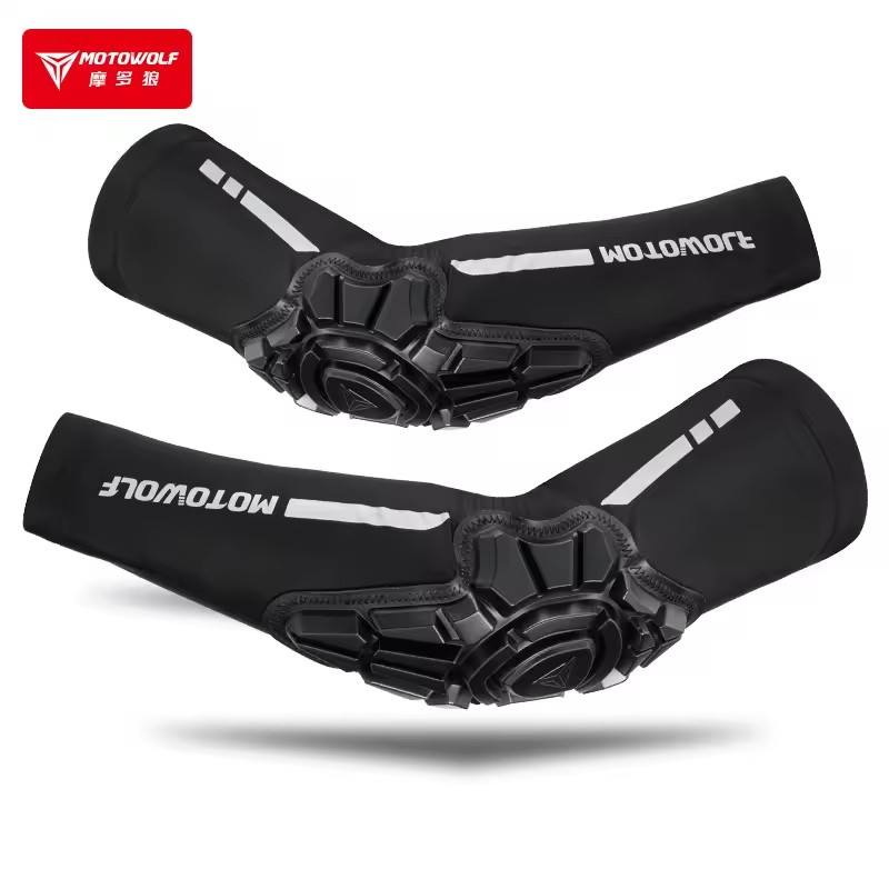 Mountain Biking Elbow Pads - MOTOWOLF Motocross Ellenbogenschutz BMX DH ATV