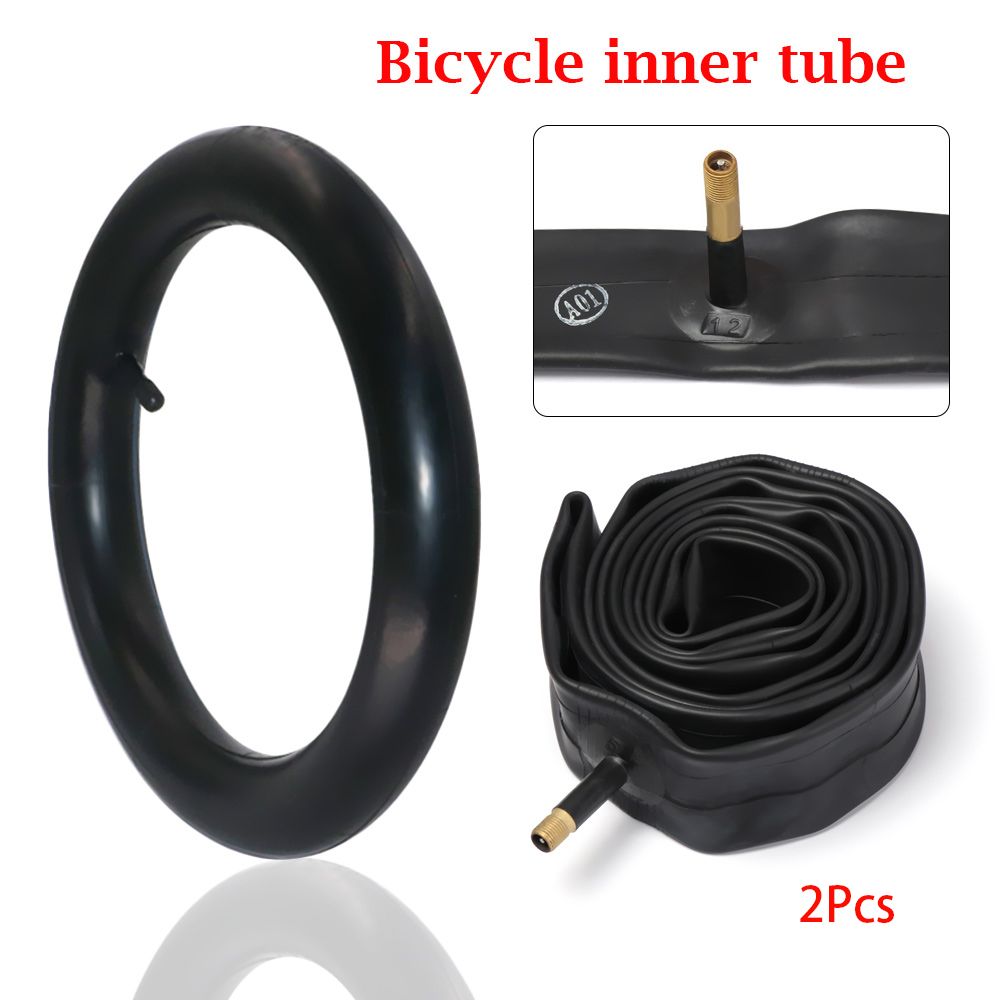 Mountain Biking Tube - Sport-Gummi-Fahrradschlauch 12-20 Zoll Langlebiger Straßenfahrrad-Reifenventil Nützlicher