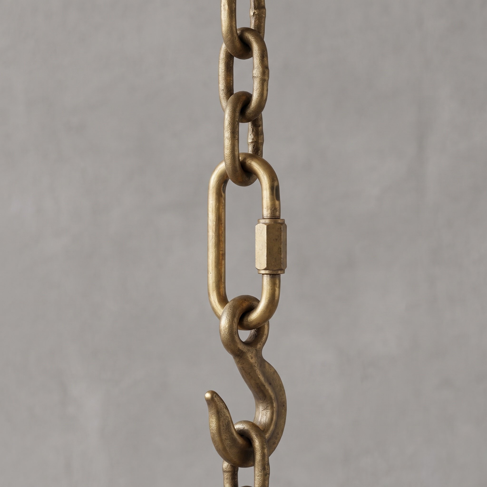 Chain Quick Link - 2 Stück Schnellverschlüsse aus reinem Kupfer
