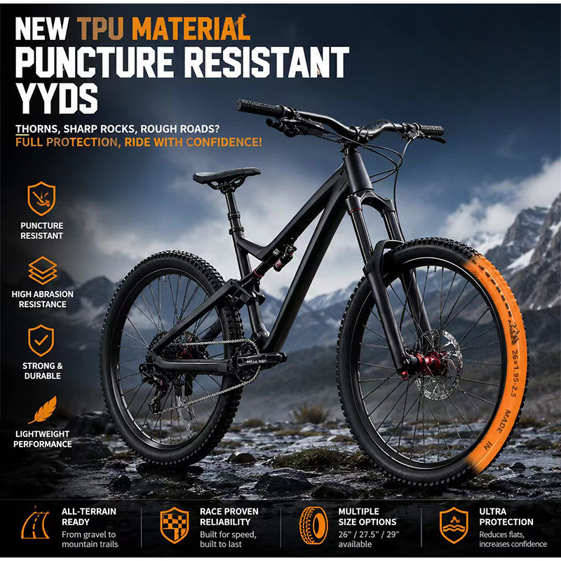 Mountain Biking Tube - Mountainbike-Reifen Fahrrad-Schlauch 29 26 27,5 29x1,95-2,6