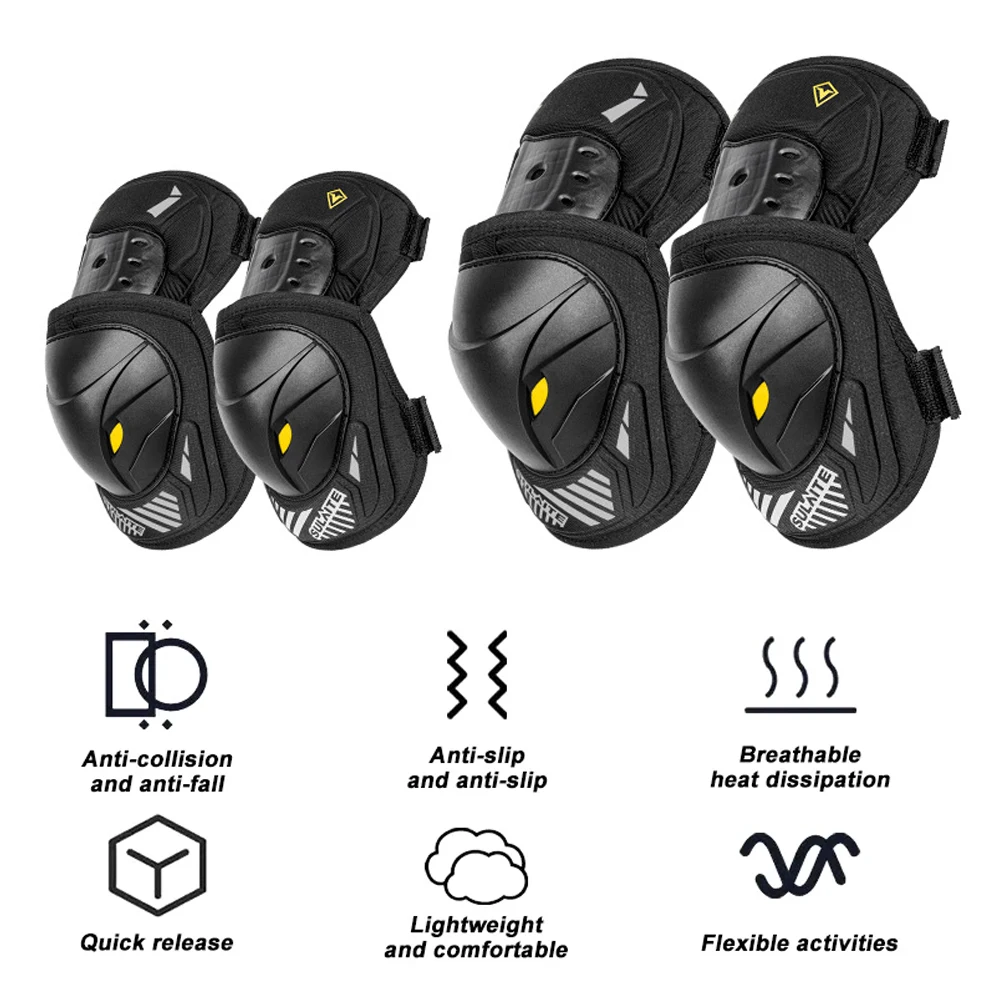 GOMOREON 1 Paar Motorrad-Knie- – Mountain Biking Elbow Pads Bewertung und Preis