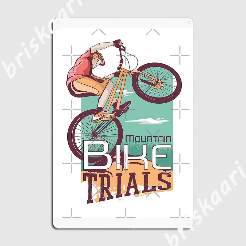 Mountainbike Trials Metallplak – Mountain Biking Europe Bewertung und Preis