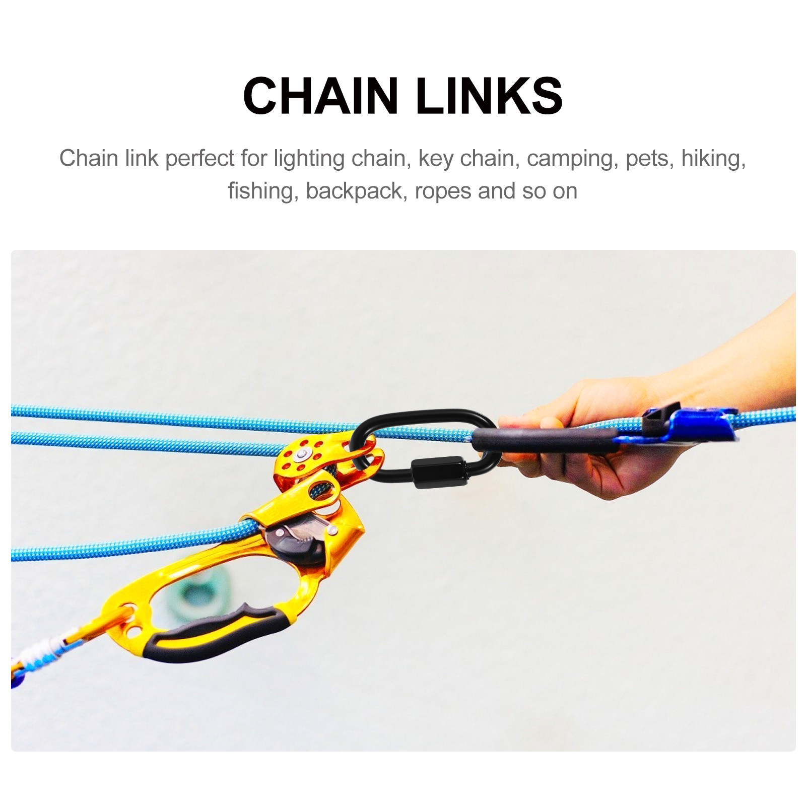8 Stück Schnellverschlüsse aus – Chain Quick Link Bewertung und Preis