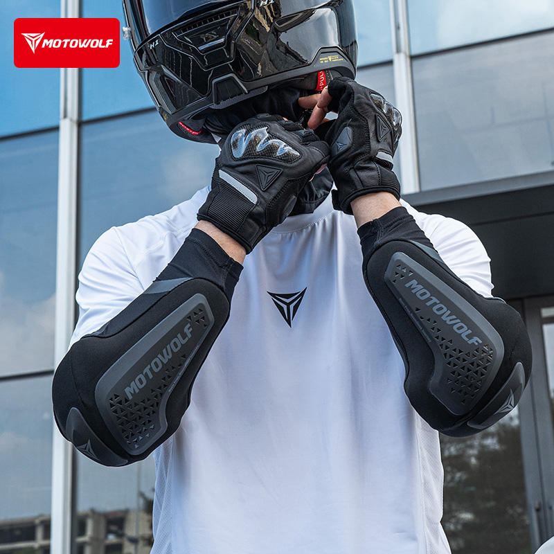 Neue Motorrad-Ellbogenschoner, – Mountain Biking Elbow Pads Bewertung und Preis